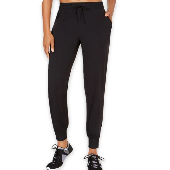 Ideology Black Lounge Casual Pants XL NWT - Picture 1 of 14
